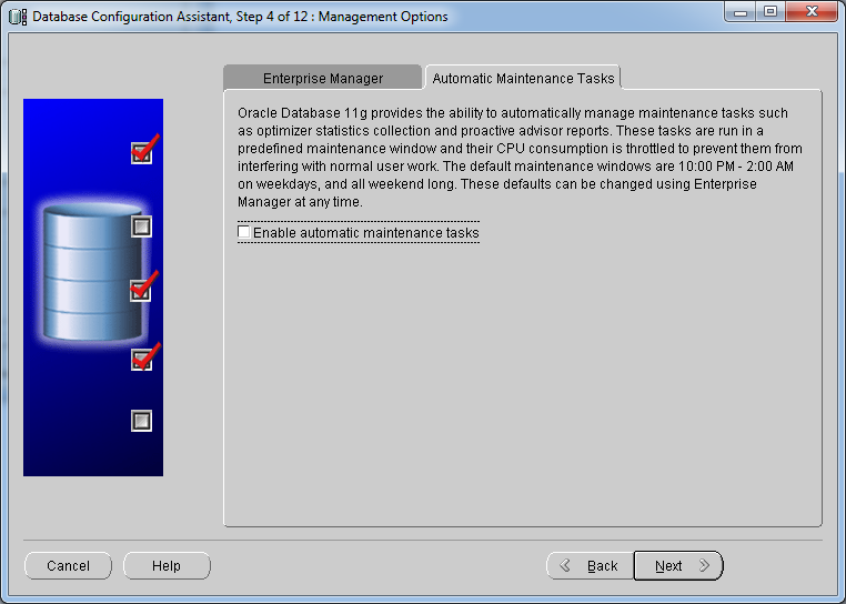 Oracle 11g for windows
